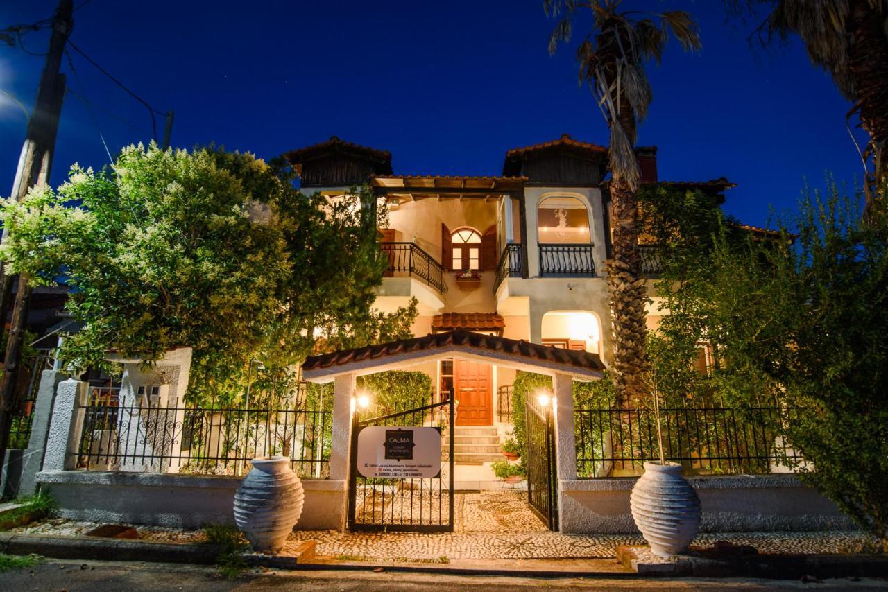 Calma Luxury Apartments #1 Sozopoli In Halkidiki エクステリア 写真